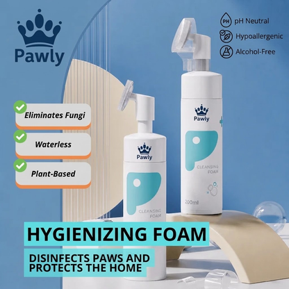 Pet hygiene foam-Rinse-free sanitizing foam for pets