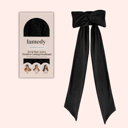 🌙 Heatless Curling Headband – Satin Overnight Hair Curler for Frizz-Free, Long-Lasting Waves Without Heat Damage