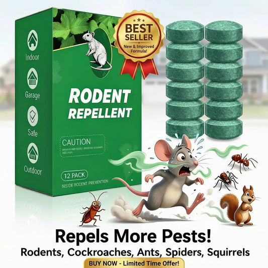 Avasoma® 12- Pack Popular Natural Rodent Repellent Balls, Natural Pest Repellent🎁