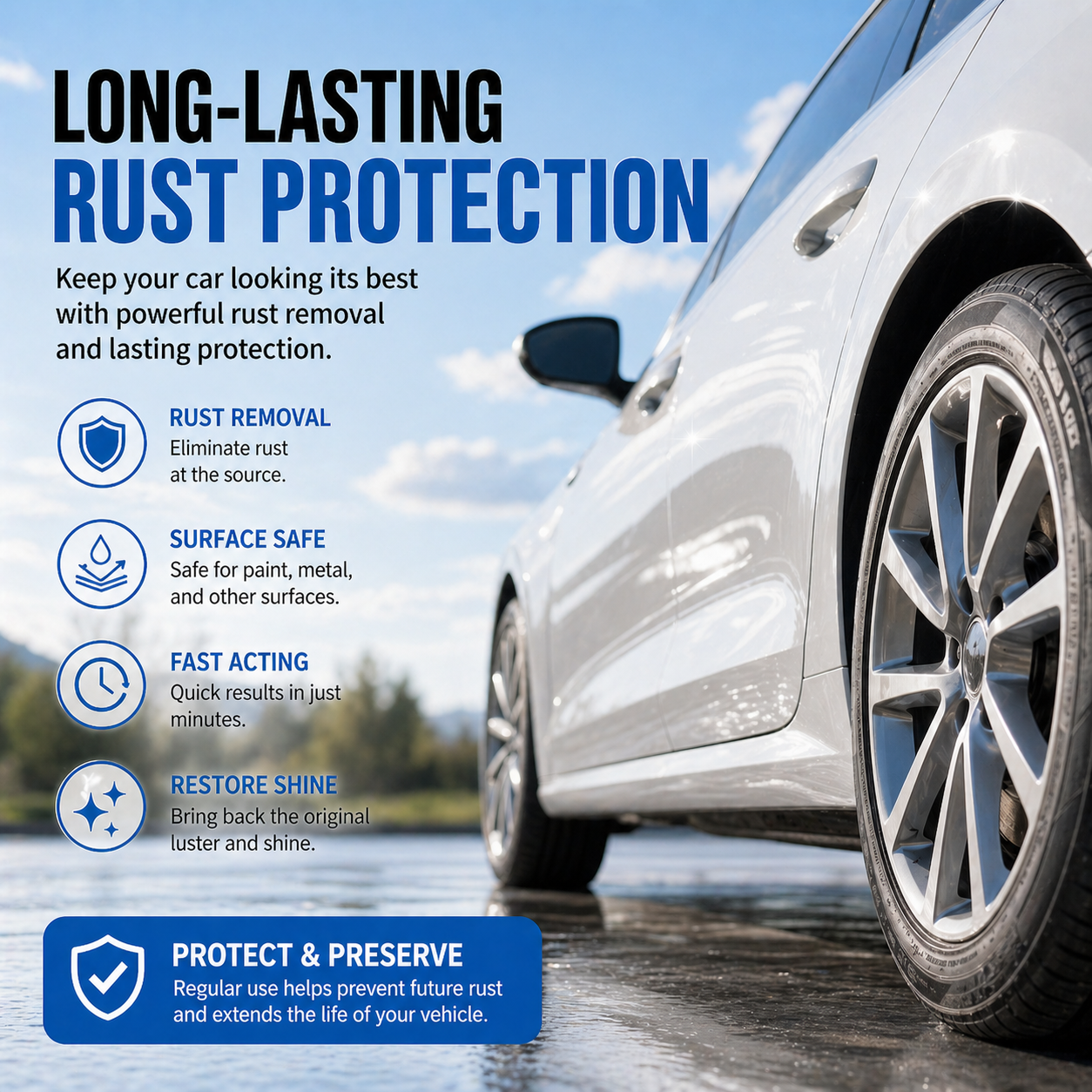 Universal Rust Remover Spray 🛡️Last Day 70% OFF🛡️
