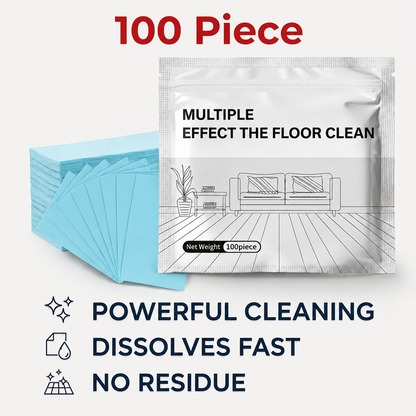🧼🎁IEY® 100 Piece Floor Cleaning Tablets Multi-Surface Antibacterial Cleaner for Hardwood, Tile & Laminate