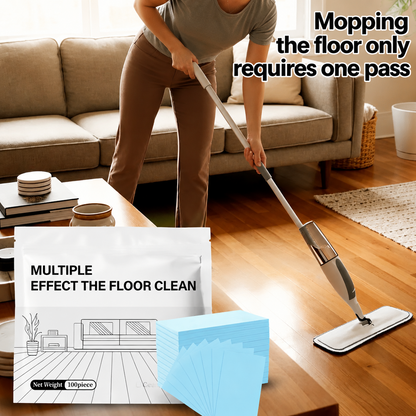 🧼🎁IEY® 100 Piece Floor Cleaning Tablets Multi-Surface Antibacterial Cleaner for Hardwood, Tile & Laminate