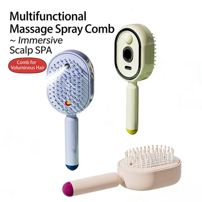 🏆Day Sale 60% OFF🔥Electric Spray Air Cushion Massage Comb