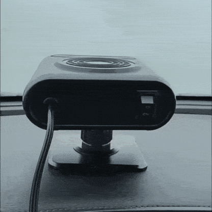 Portable Car Heater – Fast Windshield Defrost & Defog 🔥