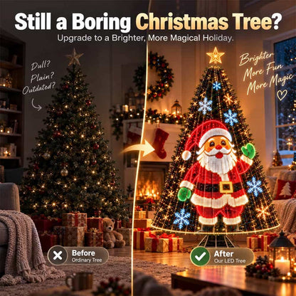 🎄Smart Animated Christmas Tree Lights — Make Your Christmas Tree Come Alive!