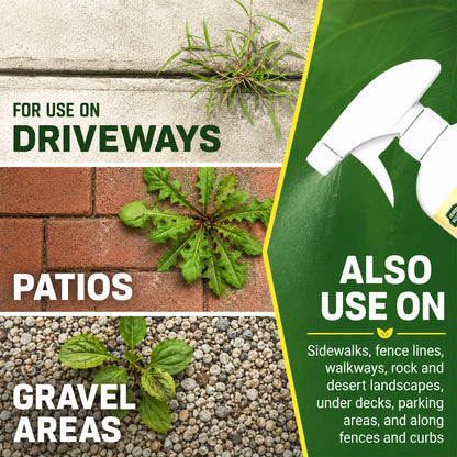 Fast-Acting Natural Weed Killer with Long-Lasting Protection