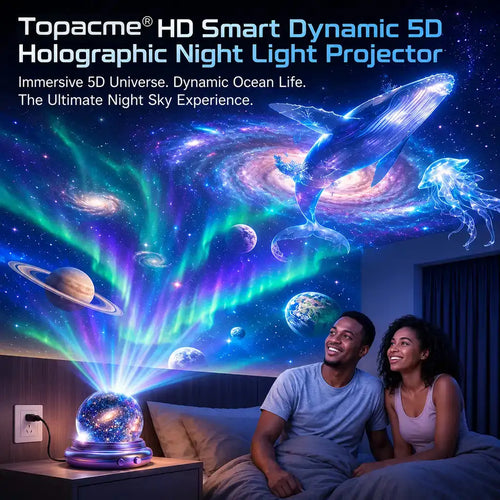 🔮Night Light Projector - Smart Holographic Star Projector