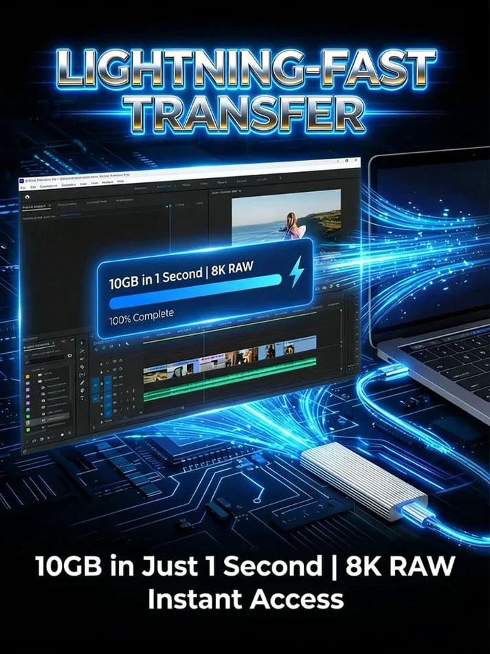 🏆Flash Sale🔥16TB Large-Capacity Type-C Portable Mini SSD 🦁-up
