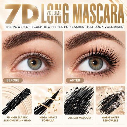 7D Sculpting Mascara – Waterproof & Long-Wear🍀 -up