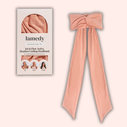 🌙 Heatless Curling Headband – Satin Overnight Hair Curler for Frizz-Free, Long-Lasting Waves Without Heat Damage