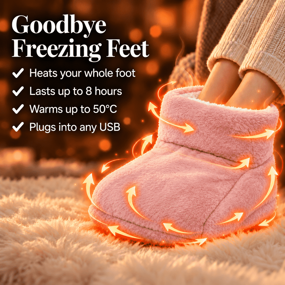 Cozy Heated Foot Warmer