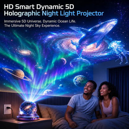 🔮Night Light Projector - Smart Holographic Star Projector🔮