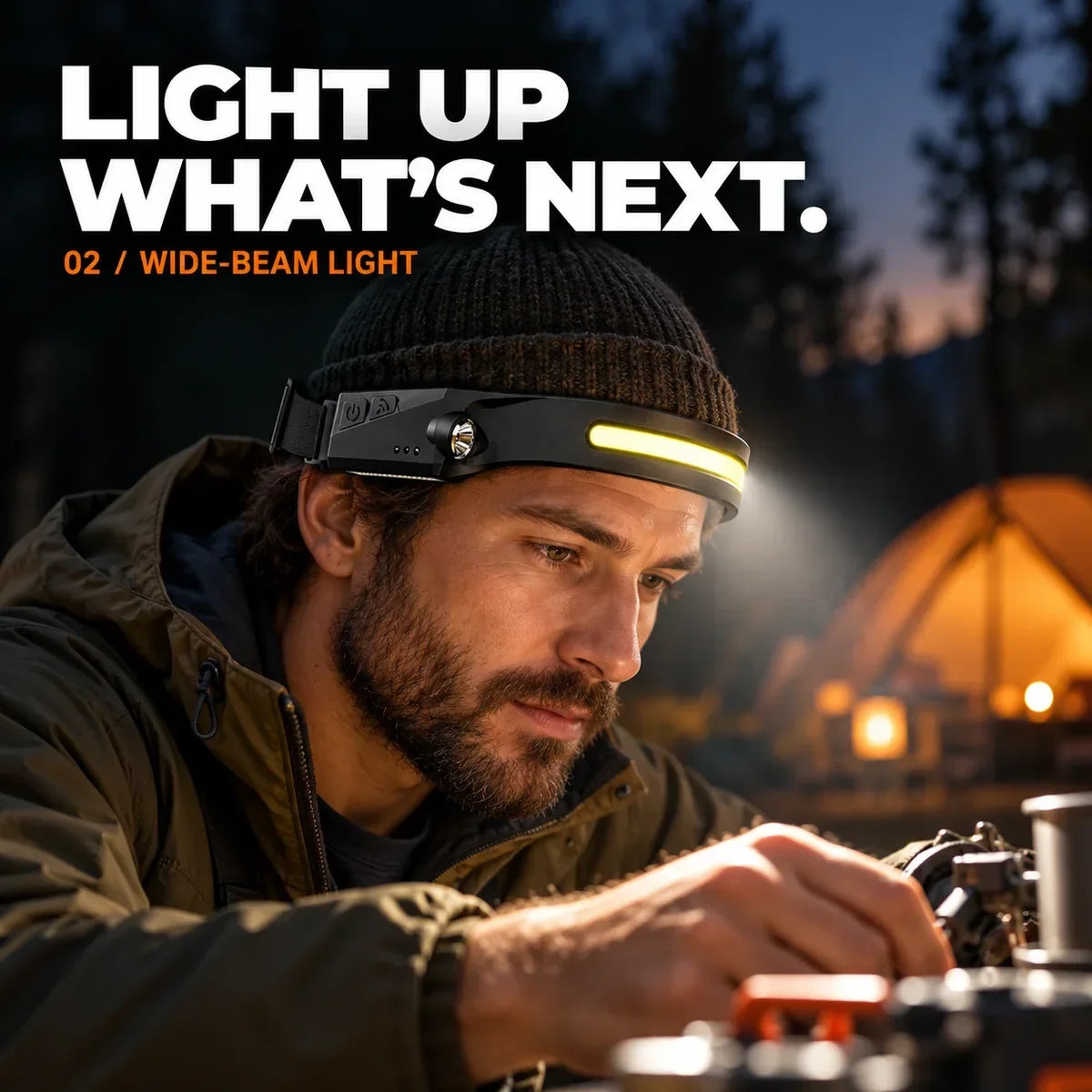 Performance Motion Sensor LED Headlamp❄️
