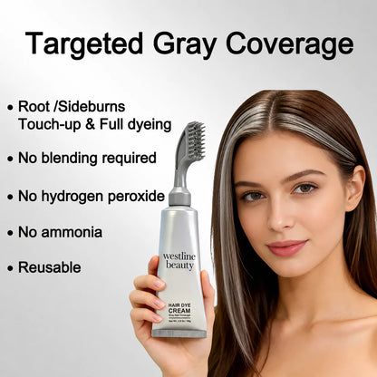 💇‍♀️ Hair Dye Comb – At-Home Root Touch-Up & Gray Coverage Tool for Fast, Clean, Even Hair Coloring Without Salon Mess ✨