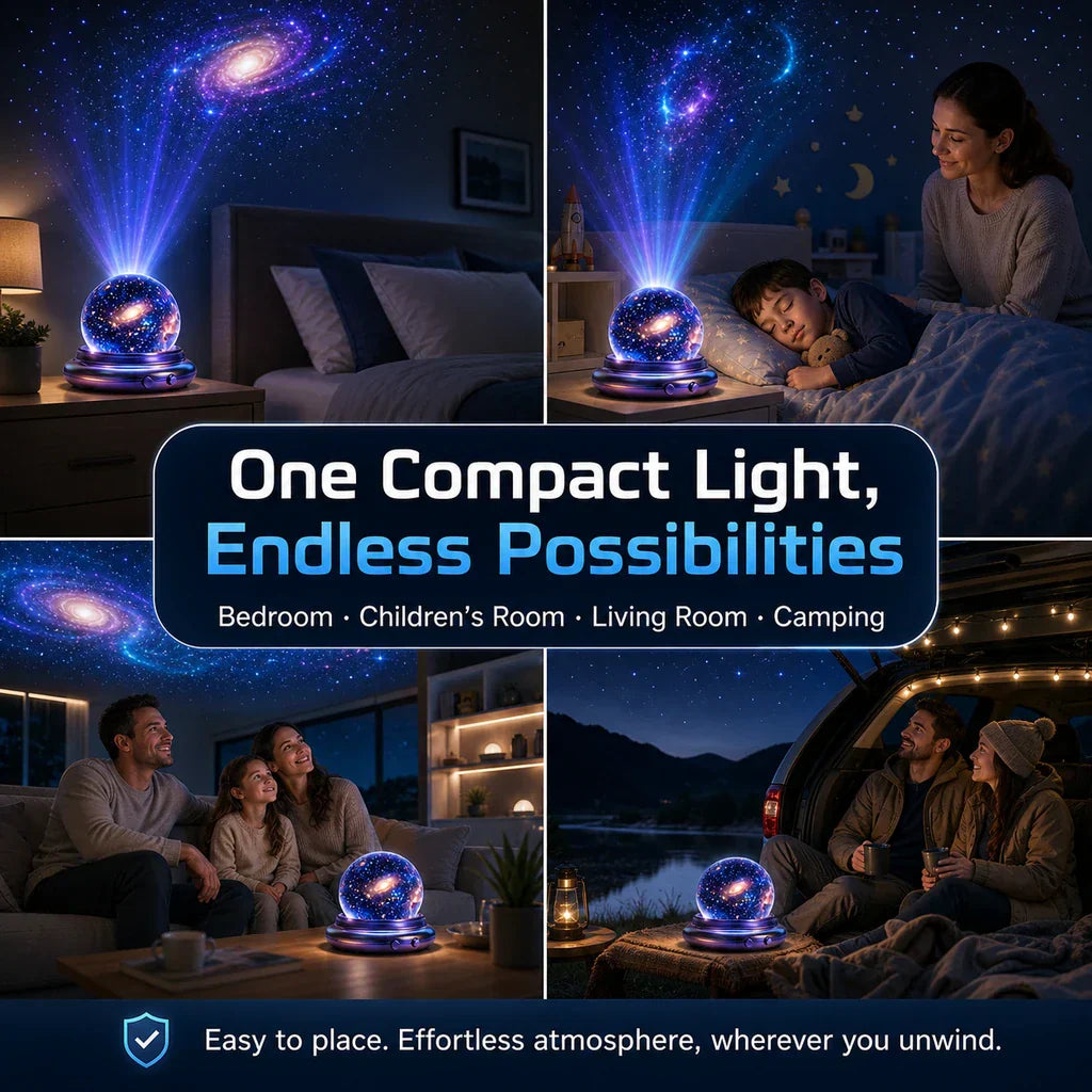 🔮Night Light Projector - Smart Holographic Star Projector